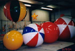 helium advertising blimps and giant advertising balloons